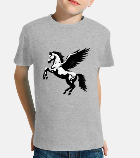 Kids Pegasus graffiti in banksy style