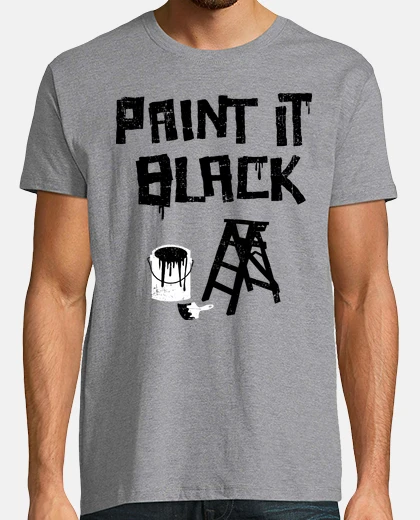 Tee-shirt peindre noir