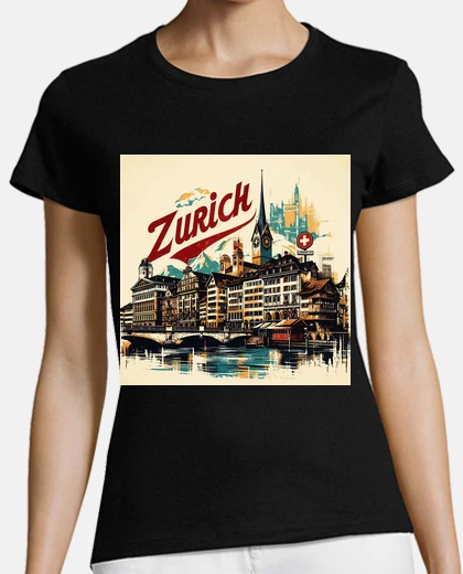 Tee-shirt peinture impressionniste vintage de Zur