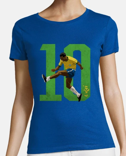 T-shirt pelé, donna