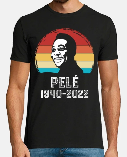 T-shirt pelé edson arantes dà vita alla leggenda calcio