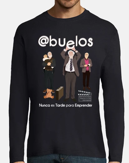 Camiseta Película Abuelos, nunca es tarde para e