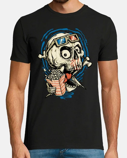 Camiseta película de calavera