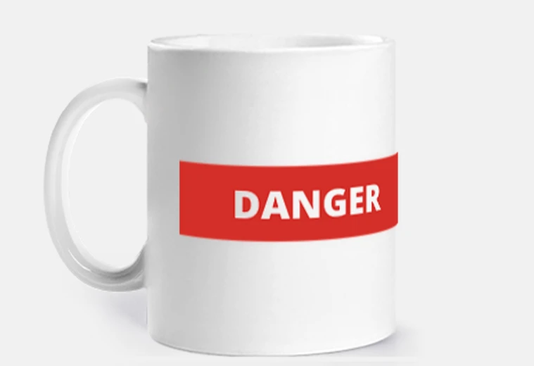 Taza peligro