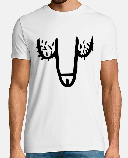 T-shirt pene palle pelose