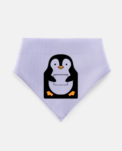 Mascotas penguin customizable photo text