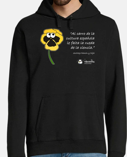 Sudadera Pensamiento Cajal ? (fondos oscuros)