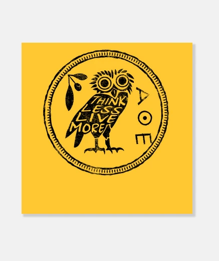 Tableau penser moins vivre plus