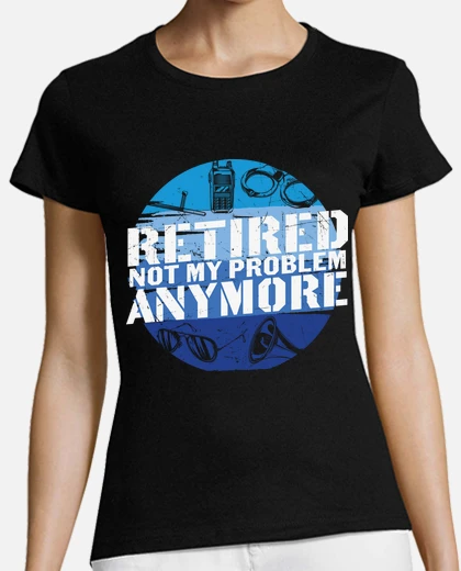 Donna Sono In Pensione Fattelo Da Solo - Regalo Pensionato Maglietta Con Collo A V - Foto 7