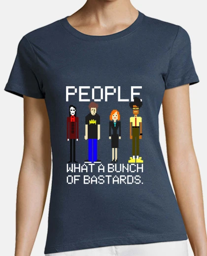 Tee-shirt people quelle bande de bâtard il foule w