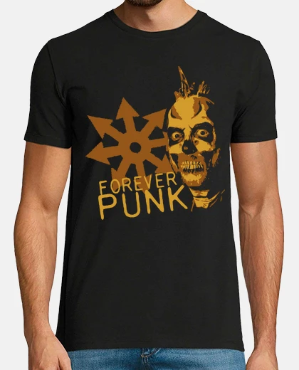 T-shirt per sempre punk