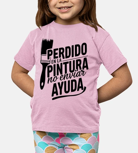 Ropa Perdido en la pintura, no enviar ayuda