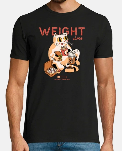 T-shirt perdita di peso