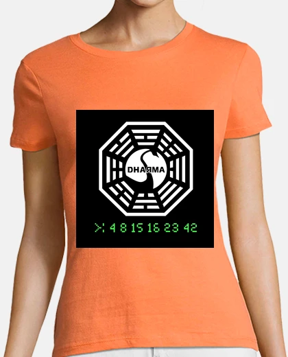 Tee-shirt perdus - numéros de dharma