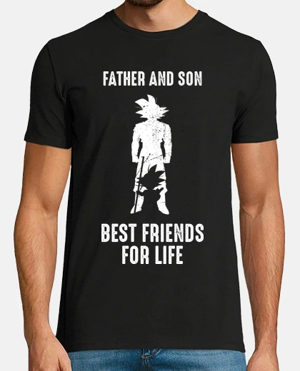 Tee-shirt père and fils, best friends pour la vie, père et fils, fête des pères