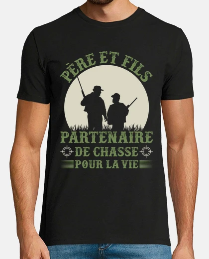 Tee-shirt Père et fils - Partenaire de chasse - C