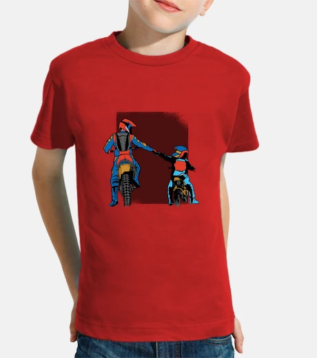 Vêtements père et fils motocross