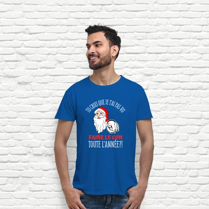 T-shirt ho préféré du père Noël, cadeau de Noël drôle, t-shirt de Noël T-shirt ho préféré du père Noël, cadeau de Noël drôle, t-shirt de Noël