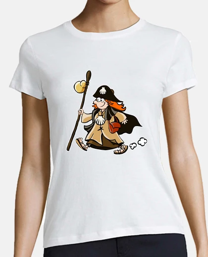 Camiseta Peregrina caminando