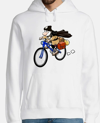 Sudadera Peregrino en bicicleta