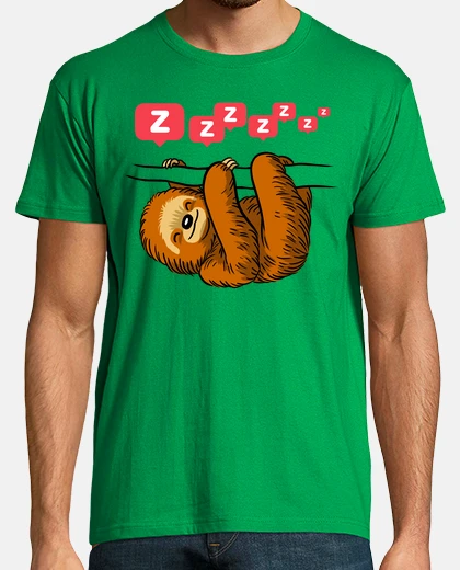 Playera Perezoso sueño camiseta