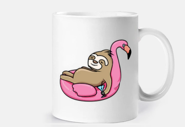 Taza Perezoso Verano