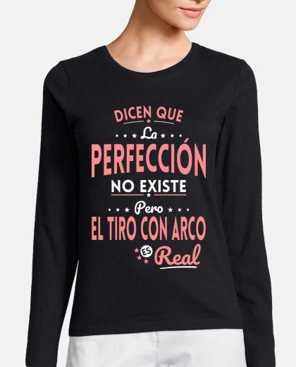 Playera Perfeccion No Existe Tiro Arco Real