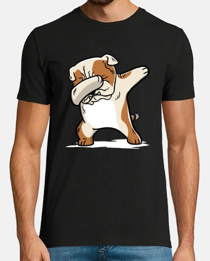 Camiseta Perro Bulldog Inglés DAB!