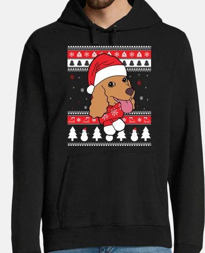 Sudadera Perro Cocker Spaniel Navidad