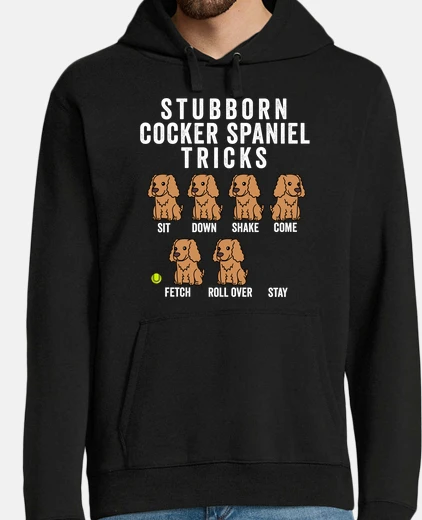 Sudadera Perro Cocker Spaniel Stubborn