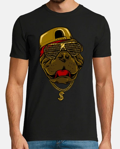 Playera perro con estilo