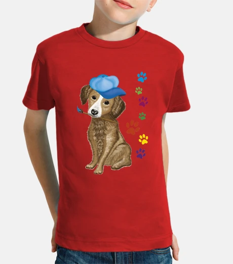 Ropa perro con pinceles