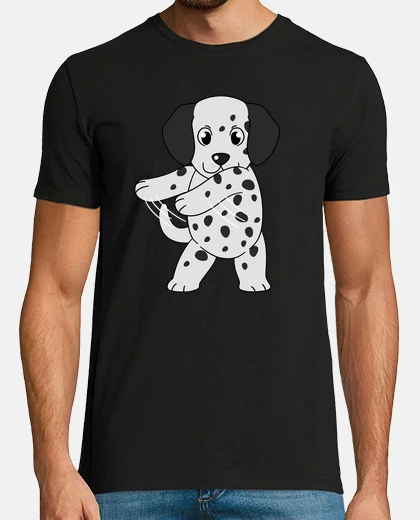 Camiseta Perro Dálmata Flossing