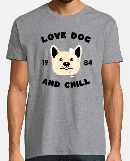 Camiseta perro fumador