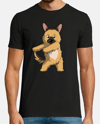 Camiseta Perro Pastor Alemán Baile Hilo Dental