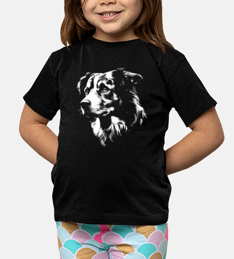 Ropa perro pastor australiano dibujo realist