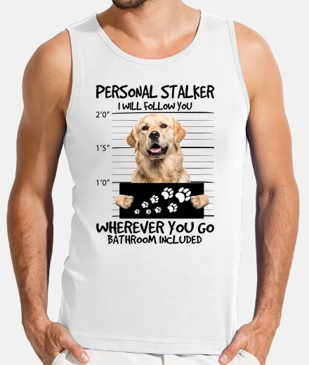 Camiseta perro perdiguero de oro