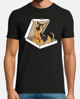 Perro Pastor Alemán Pizza