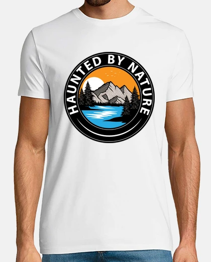 T-shirt perseguitato dalla natura 2 delogo