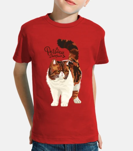 Kids Persian cat