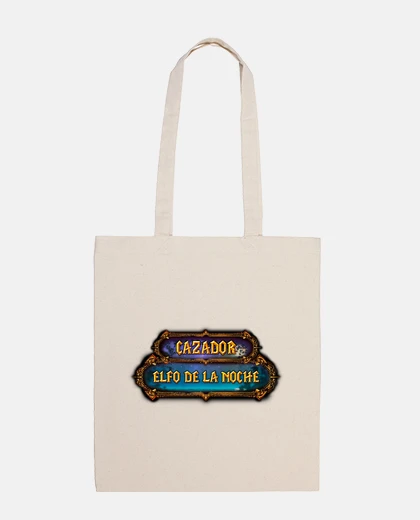 Bolsa Personaje WOW elfa cazador