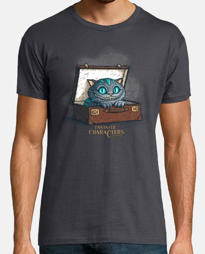 Playera Personajes Fantasticos "Cheshire"