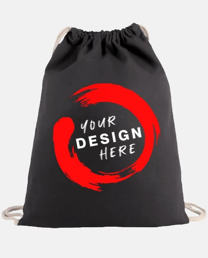 personalized drawstring bag
