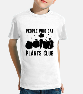 persone che mangiano piante vegane senz
