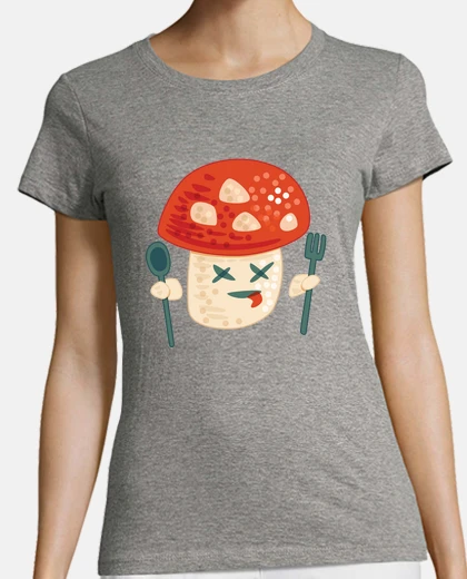 Tee-shirt personnage champignon empoisonné drôle