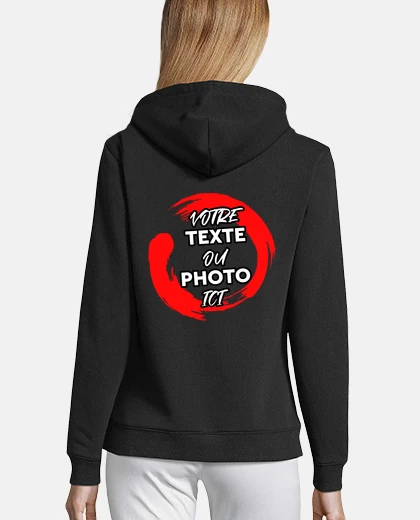 Sweat personnalisez votre sweat avec capuche