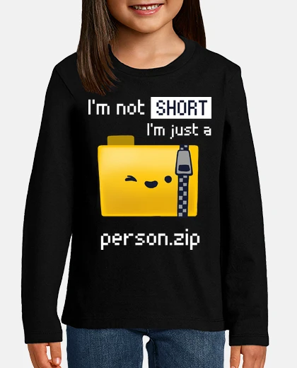 Kids personzip - funny short person joke - c