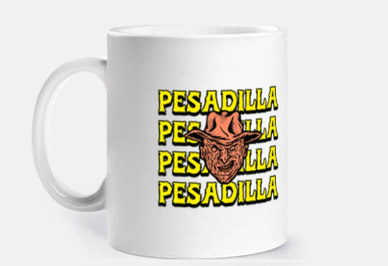 Taza pesadilla