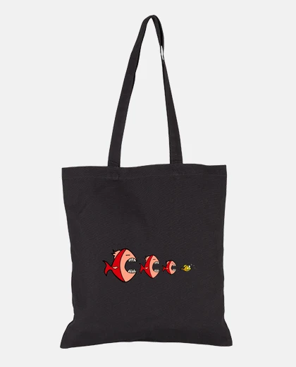 Bolsa pescado codicioso