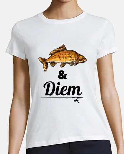 T-shirt pescatore che ama la pesca